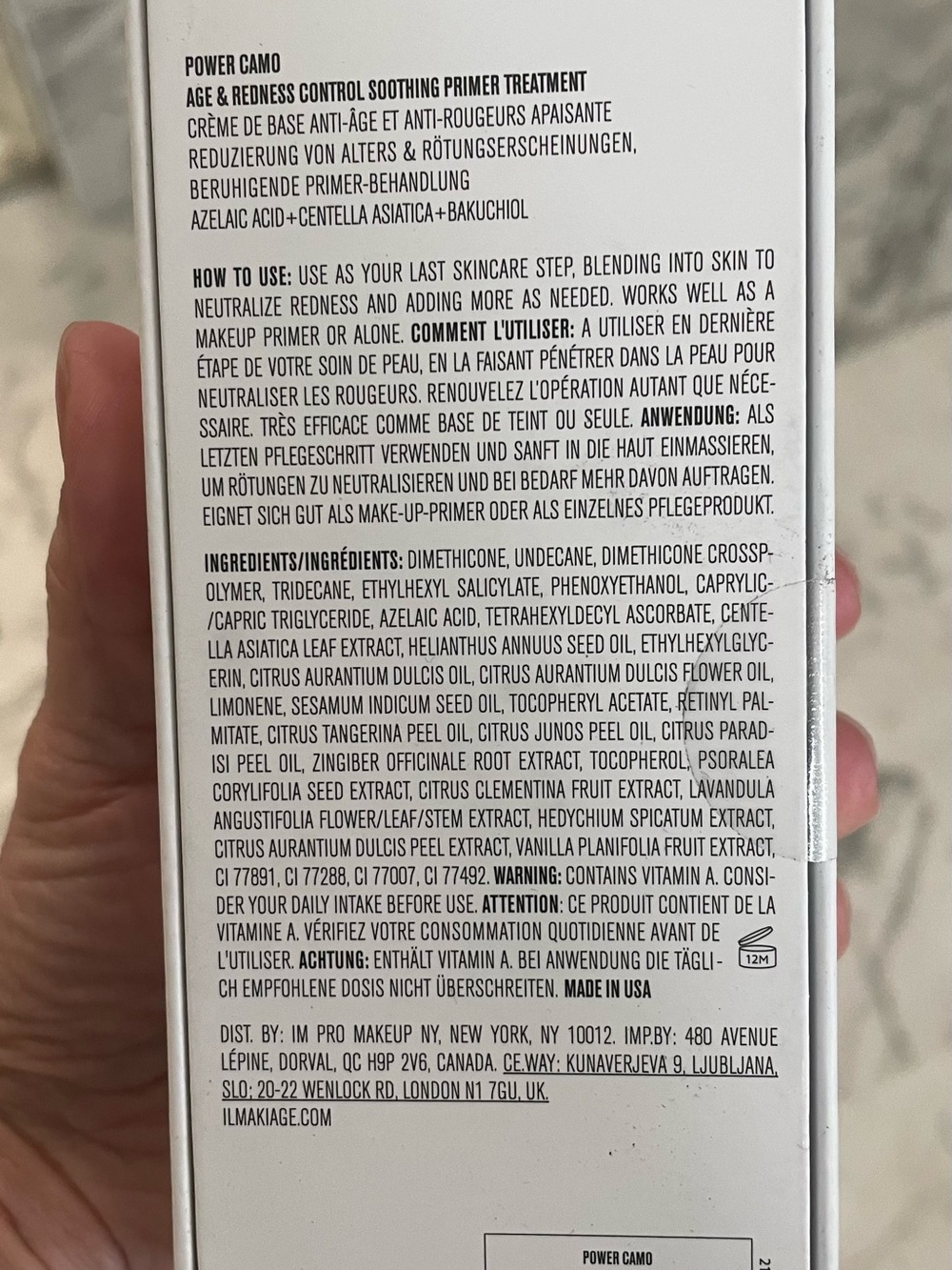 IL MAKIAGE Power Camo Soothing Primer Treatment - Picture 2 of 3